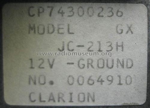 Honda Motorcycle CB Transceiver JC-213H ; Clarion Co., Ltd.; (ID = 1431744) Citizen