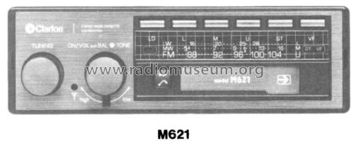 M621 PE-6006A; Clarion Co., Ltd.; (ID = 2731913) Autoradio