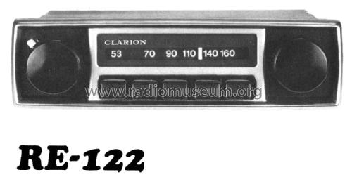 RE-122; Clarion Co., Ltd.; (ID = 1995837) Autoradio