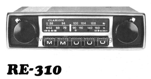 RE-310; Clarion Co., Ltd.; (ID = 1995839) Car Radio