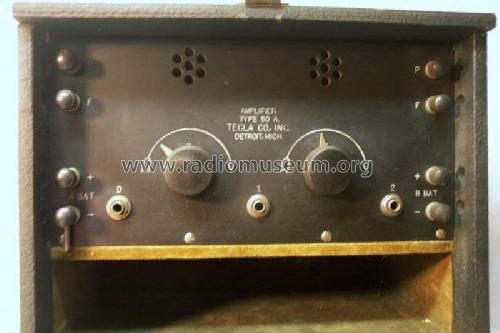 Amplifier Panel Type 50A; Clark Co., Thomas E. (ID = 1777130) Verst/Mix