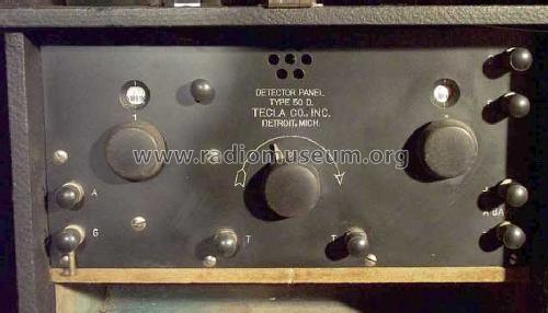 Detector Panel Type 50D; Clark Co., Thomas E. (ID = 1193395) Radio