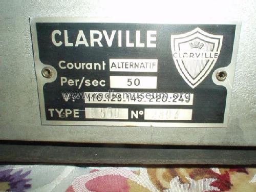 E500; Clarville CSF; Paris (ID = 468582) Radio