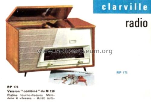 Radio-Phono RP175; Clarville CSF; Paris (ID = 2547854) Radio