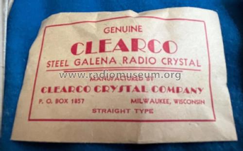 Crystal Steel Galena; Clearco Crystal Co.; (ID = 2947681) Radio part