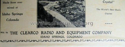 Souvenir Stick Pins ; Clearco Radio & (ID = 2947781) Misc