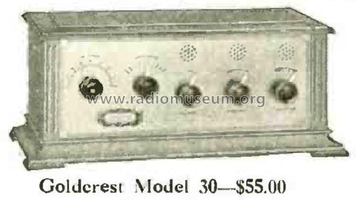 Goldcrest 3; Cleartone Radio Co.; (ID = 1545213) Radio