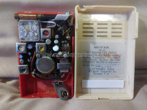 Mayfair 6 Transistor GP-21; Cleftronic Corp.; (ID = 2446509) Radio