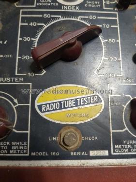 United Motors Radio Tube Tester 160; Clough-Brengle Co., (ID = 2974813) Equipment