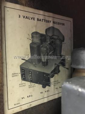 3 Valve Battery Receiver B210; Co-operative (ID = 2718651) Radio