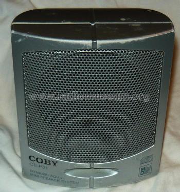 Dynamic Sound Mini Speaker System CS-P31; Coby Electronics (ID = 2039339) Speaker-P