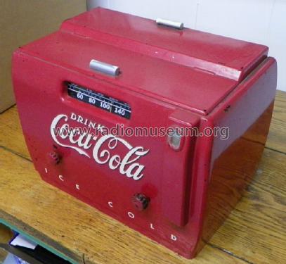 Coke Cooler Radio 5A410A Ch= 4501A; Coca-Cola (ID = 1202196) Radio