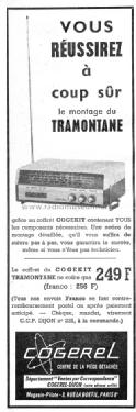 Récepteur radio Tramontane; Cogerel; Dijon (ID = 995918) Radio