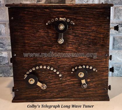 Long Wave Regenerative Tuner ; Colby's Telegraph (ID = 3031086) mod-pre26