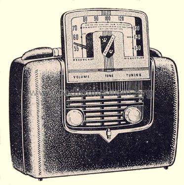 Pacemaker Leader 5155AB; Cromwell, Gulbransen (ID = 2695885) Radio