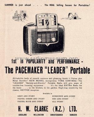 Pacemaker Leader 5155AB; Cromwell, Gulbransen (ID = 2695928) Radio