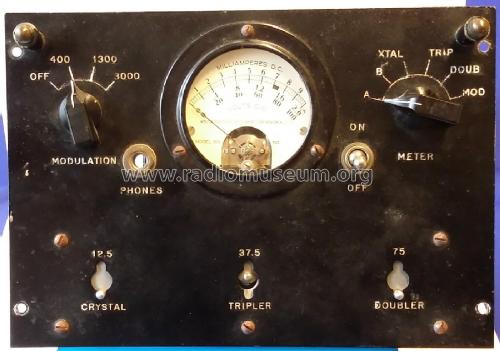 Test Oscillator US Signal Corps WWII BC-376A; Collins Radio (ID = 2871115) Militaire
