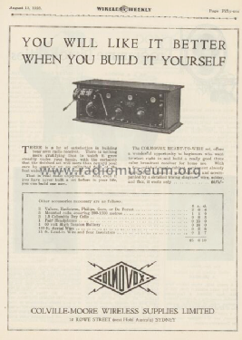 Colmovox Three ; Colmovox Brand, (ID = 2727756) Radio