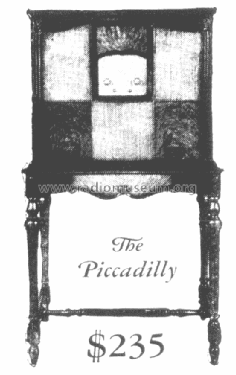 Piccadilly 32 DC; Colonial Radio Co.; (ID = 827490) Radio