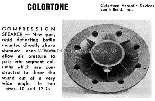 Compression Speaker ; Turner Co. The; (ID = 1093726) Lautspr.-K