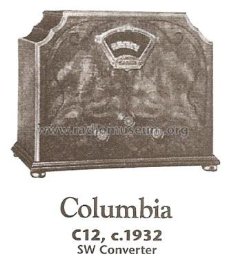 C-12 ; Columbia Phonograph, (ID = 1767460) Radio