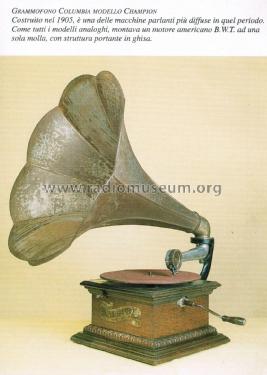 Gramophone Champion; Columbia Phonograph, (ID = 3083280) TalkingM