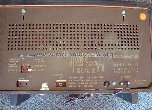 Panoramic Sound C-625; CBS-Columbia Inc.; (ID = 996183) Radio