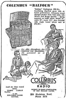 Columbus Balfour ; Columbus Brand; (ID = 2327205) Radio