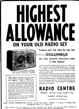 65; Columbus Brand; (ID = 2786370) Radio