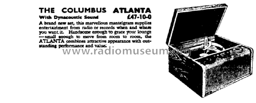 Atlanta 521; Columbus Brand; (ID = 2768815) Radio