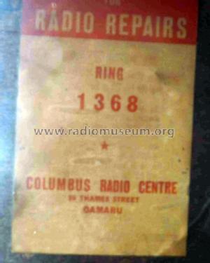 Columbus 68V; Columbus Brand; (ID = 3021110) Radio