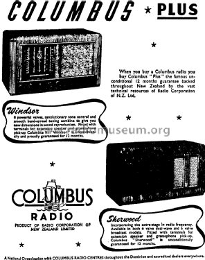 Sherwood 166R; Columbus Brand; (ID = 2765542) Radio