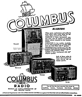 Surrey 92; Columbus Brand; (ID = 2765784) Radio