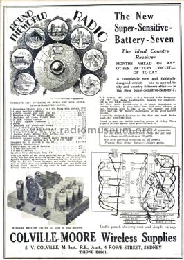 Super Sensitive Battery 7 ; Colmovox Brand, (ID = 2632370) Radio