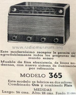 365; Comercial Radio (ID = 3003518) Radio