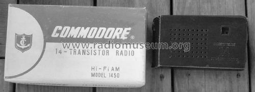 14 Transistor Hi-Fi 1450; Commodore Import (ID = 2813961) Radio