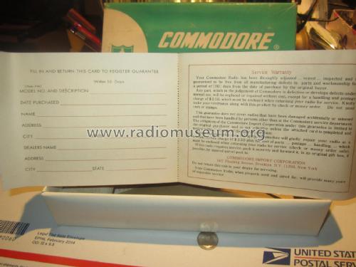 14 Transistor Hi-Fi 1450; Commodore Import (ID = 2300195) Radio