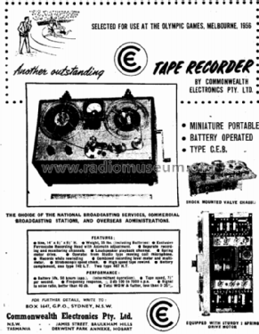 CEB Tape Machine ; Commonwealth (ID = 2348687) Sonido-V