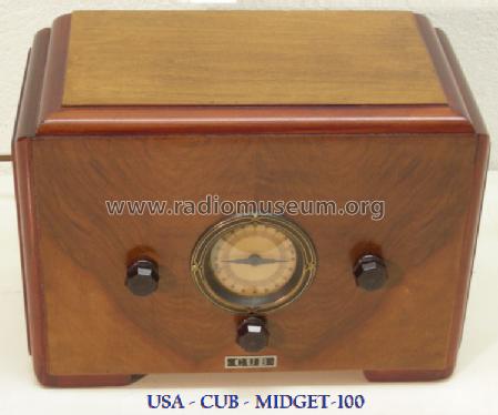 Cub Midget 100; Commonwealth Radio (ID = 537937) Radio