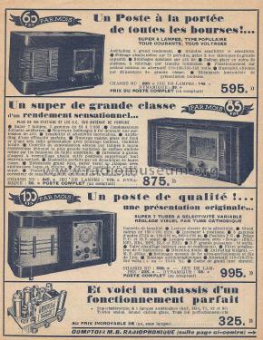 Populaire 1937 ; Comptoir MB (ID = 2833926) Radio