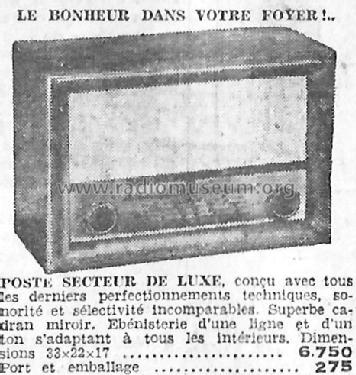 Poste Secteur de Luxe ; Comptoir MB (ID = 2506699) Radio