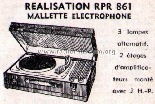 Electrophone RPR861; Comptoir MB (ID = 592153) R-Player