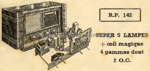 RP 142; Comptoir MB (ID = 469936) Radio