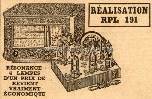 RPL191; Comptoir MB (ID = 534733) Radio