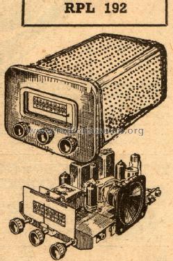 RPL192; Comptoir MB (ID = 534735) Car Radio