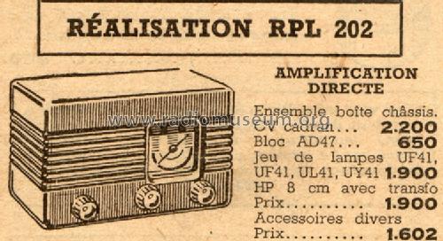 RPL202; Comptoir MB (ID = 534738) Radio