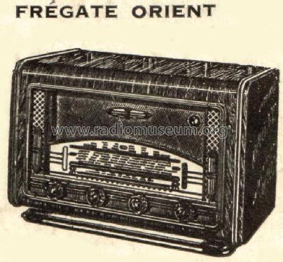 Frégate Orient 58; Comptoirs (ID = 569389) Radio