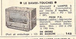 Le Bambi-touches. ; Comptoirs (ID = 507778) Radio