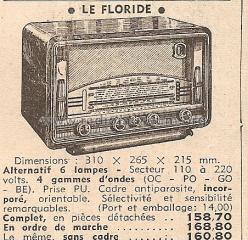 Le Floride ; Comptoirs (ID = 507766) Radio