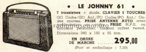 Le Johnny 61; Comptoirs (ID = 531604) Radio